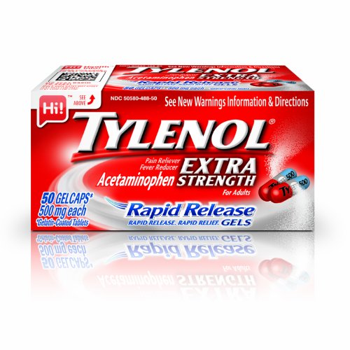 Tylenol Extra Strength 50 Capsules