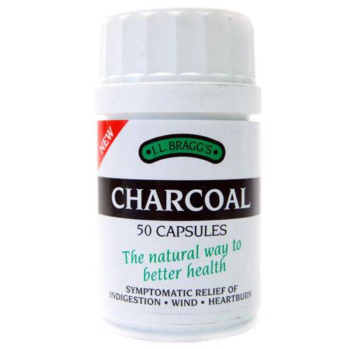 Bragg Medicinal Charcoal 50 Capsules