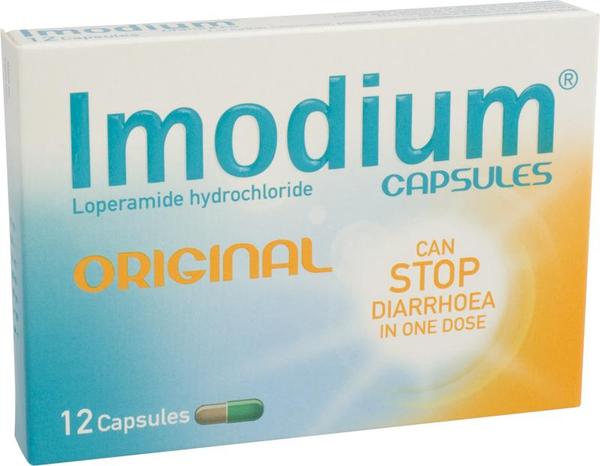 Imodium Original 12 Capsules
