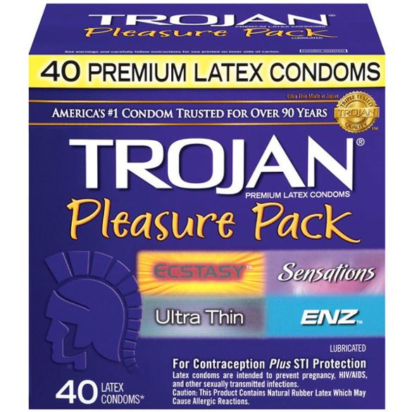 Buy Trojan Pleasure Pack 40 Condoms in Nigeria Contraception & Sexual