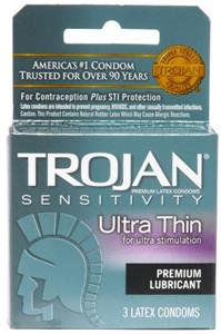 Trojan Ultra Thin 3 Condoms
