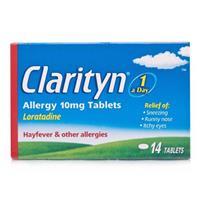 Clarityn Allergy 14 Tablets