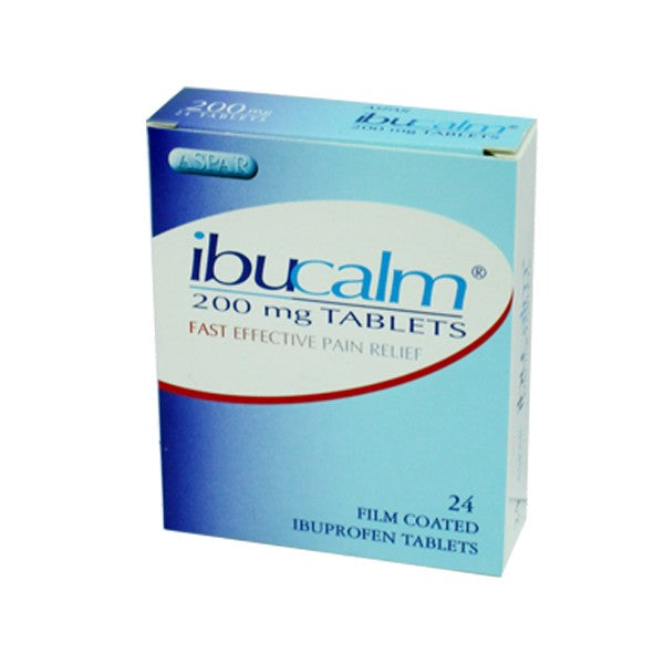 Aspar Ibucalm Ibuprofen 200 mg 24 Tablets