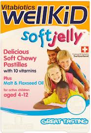 WellKid Soft Jelly Pastilles 4-12 Years 30 Tablets