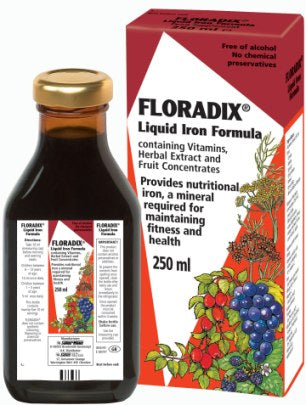 Floradix Liquid Iron Formula 250 ml