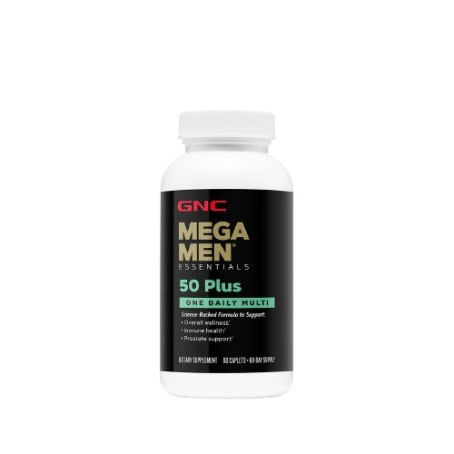 GNC Mega Men 50+ 60 Caplets