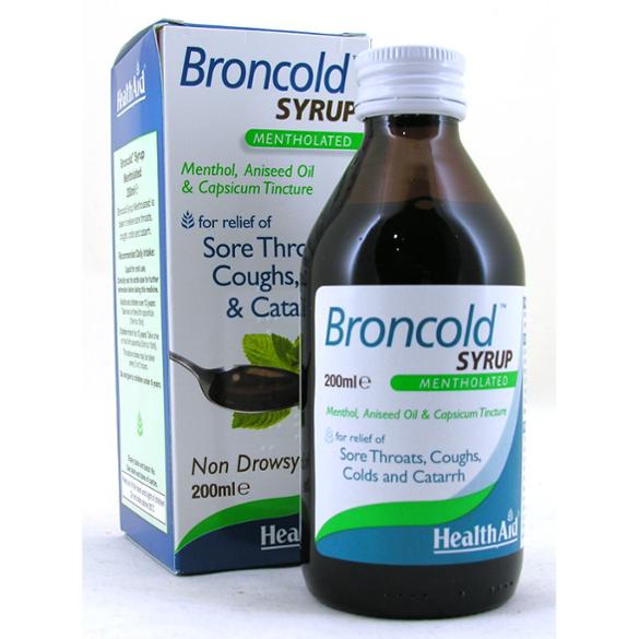 Bron Syrup Buy HealthAid Broncold Mentholated Syrup 200 ml in Nigeria | Coughing ...