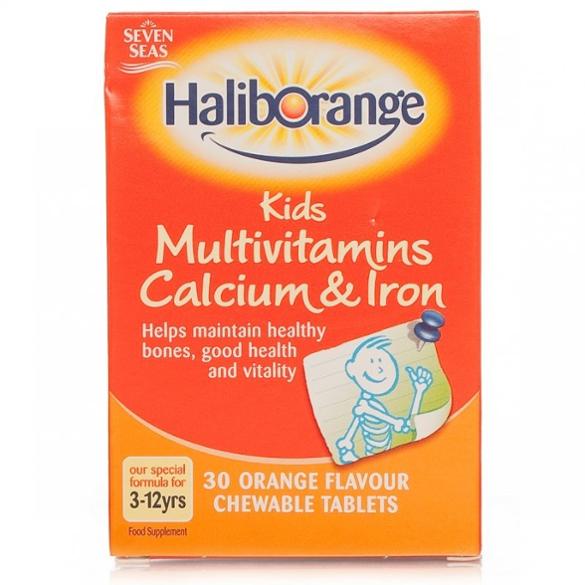 Haliborange Multivitamin Calcium & Iron 30 Chewables