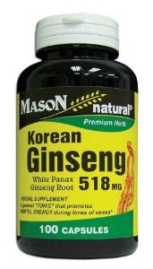 Mason Ginseng 518 mg 100 Capsules