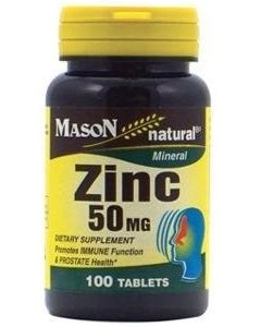 Mason Zinc 50 mg 100 Tablets