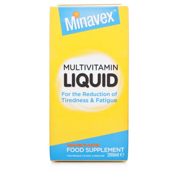 Minavex Multivitamin Liquid 200 ml