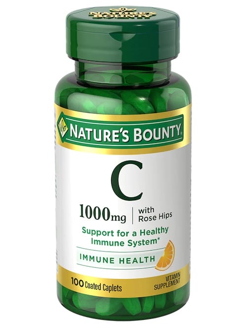 Nature's Bounty Vitamin C 1000 mg Plus Rosehip 60 Capsules