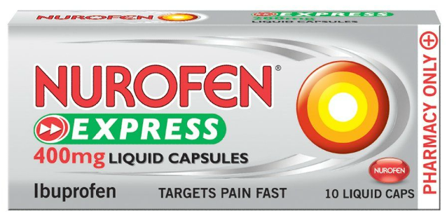 Nurofen Express 400 mg 10 Liquid Capsules