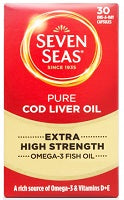 Seven Seas Cod Liver Oil Extra High Strength 30 Capsules