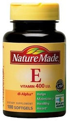 Nature Made Vitamin E 400IU 100 Gels