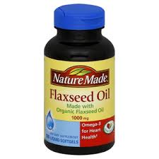 Nature Made Flaxseed Oil 1000 mg 100 Liquid Soft Gels