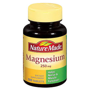 Nature Made Magnesium 250 mg 100 Tablets