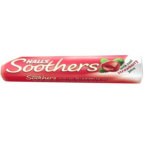 Halls Soothers Strawberry 45 g 20 Lozenges