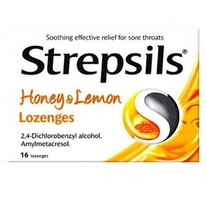 Strepsils Honey & Lemon 16 Lozenges