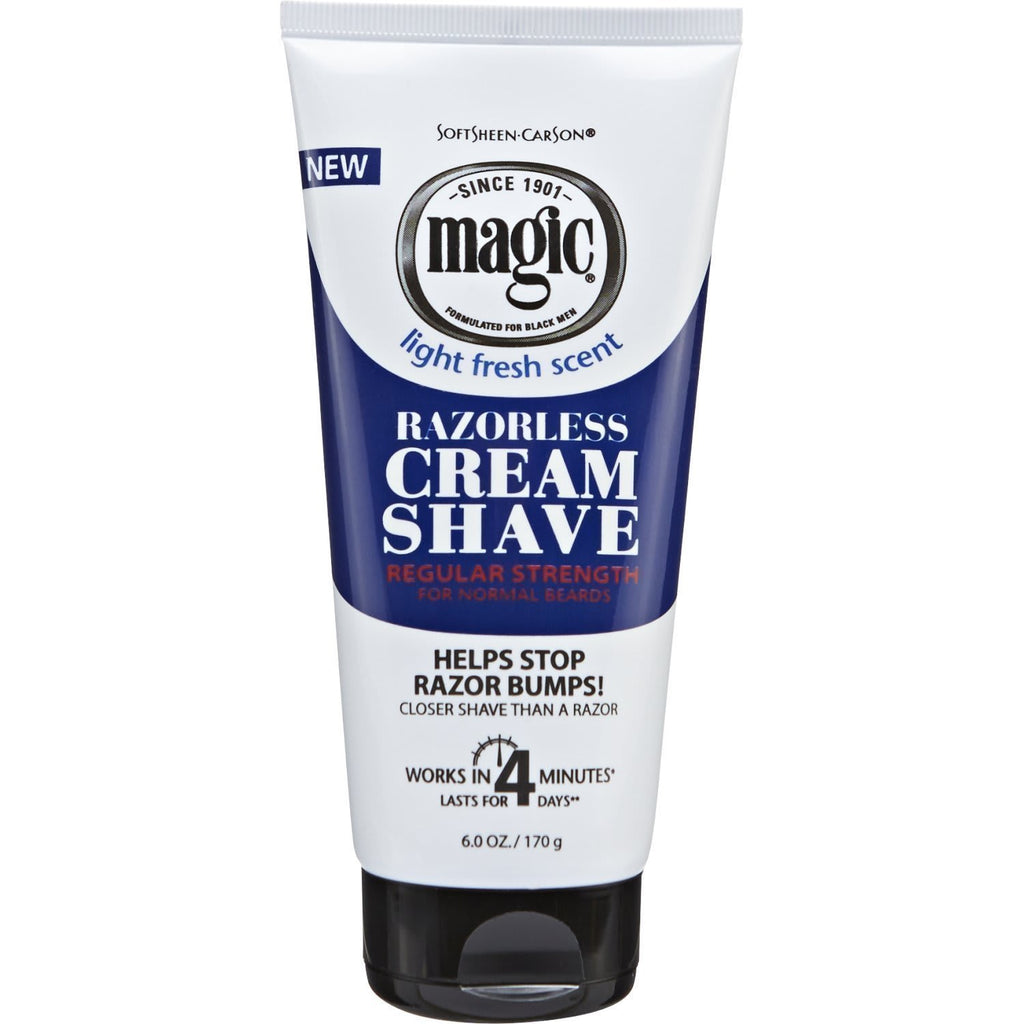 Magic Razorless Cream Shave Regular Strength 170 g