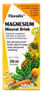 Floradix Magnesium Liquid Formula 250 ml