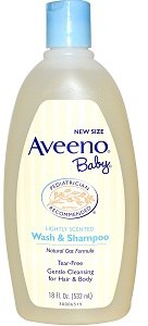 Aveeno Baby Lightly Scented Wash & Shampoo 532 ml