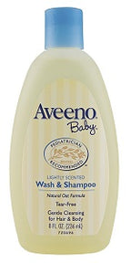 Aveeno Baby Lightly Scented Wash & Shampoo 236 ml
