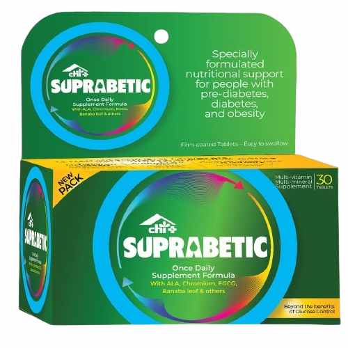 Suprabetic Once Daily Supplement Formula 30 Tablets