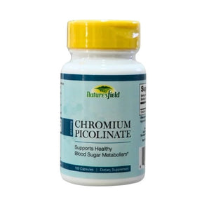Nature’s Field Chromium Picolinate 100 Capsules