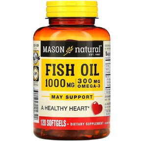 Mason Natural Fish Oil 1000 m 120 Soft Gels