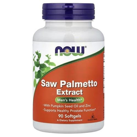 Now Saw Palmetto Extract 90 Soft Gels
