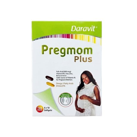 Daravit Pregmom Plus 60 Soft Gels