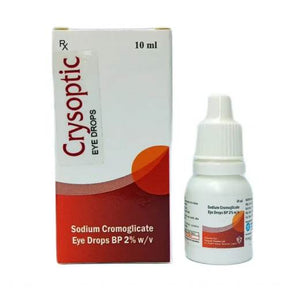 Crysoptic Sodium Eye Drop 2% 10 ml