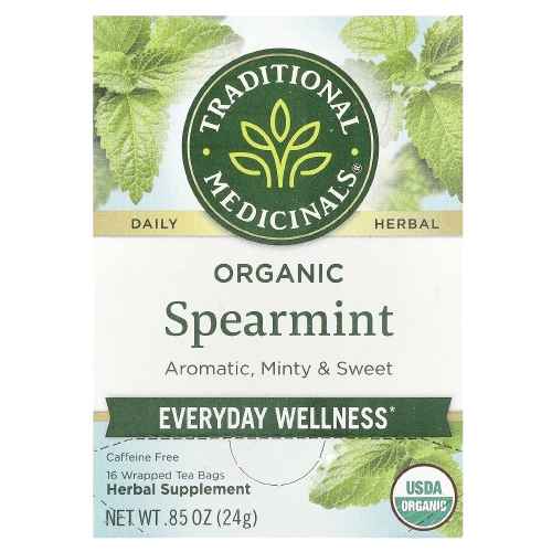 Traditional Medicinals Organic Spearmint Tea x16