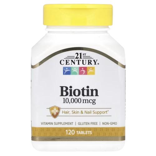 21st Century Biotin 10000 mcg 120 Tablets