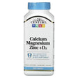 21st Century Calcium Magnesium Zinc + D3 250 Tablets