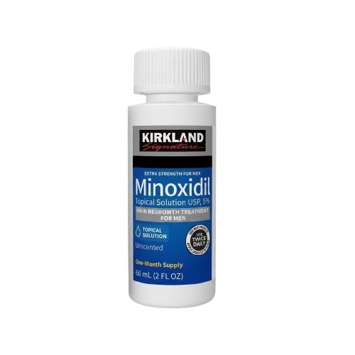 Kirkland Signature Extra Strength Minoxidil Hair Regrowth Treatment For Men 60 ml
