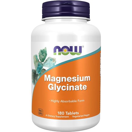 Now Magnesium Glycinate 180 Tablets