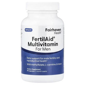 Fairhaven Health FertilAid Multivitamin for Men 90 Capsules