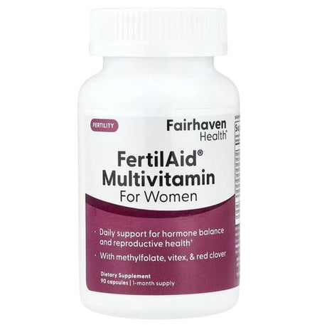Fairhaven Health FertilAid Multivitamin for Women 90 Capsules