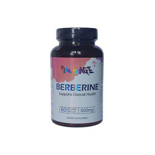New Age Berberine 600 mg 60 Gelatin Capsules