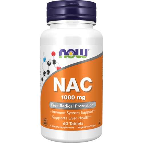 Now NAC 1000 mg 60 Tablets