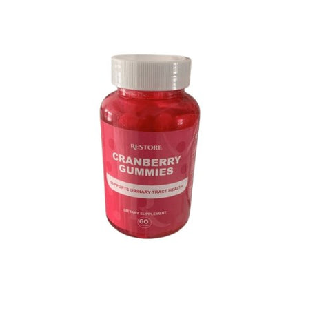 Restore Cranberry Dietary Supplement 60 Gummies