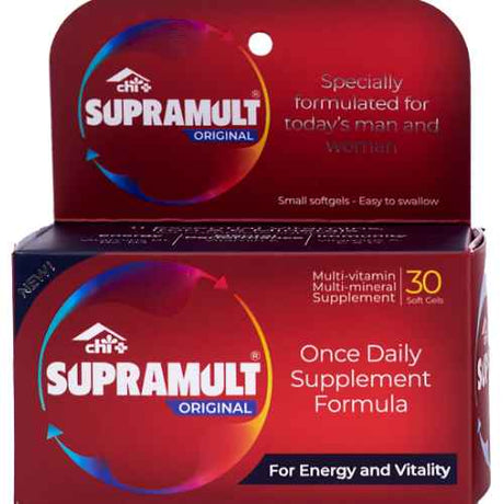 Supramult Original Once Daily Supplement Formula 30 Soft Gels