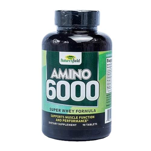 Nature's Field Amino 6000 Super Whey Formula 90 Tablets