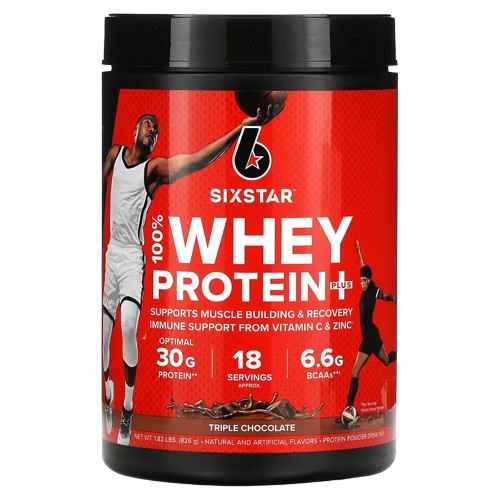 SIXSTAR 100% Whey Protein Plus Triple Chocolate 826 g