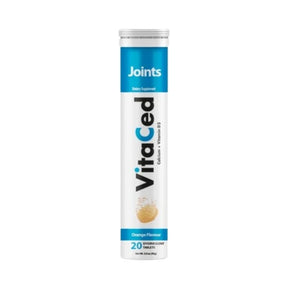 Vitaced Joint Calcium + Vitamin D3 Orange Flavour 20 Effervescent Tablets