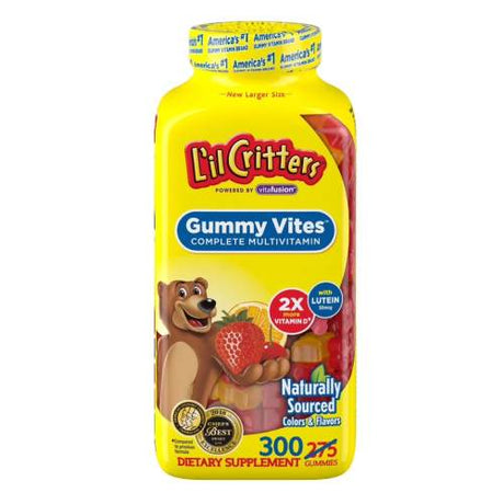 Lil Critters Gummy Vites Complete Multivitamin For Kids 300 Gummies