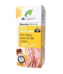 Dr Organic Royal Jelly Anti-Ageing Hand & Nail Cream 125 ml