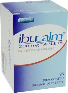 Ibucalm Ibuprofen 200 mg 12 Tablets
